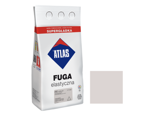 Fuga elastyczna 202 popielaty 5 kg Atlas