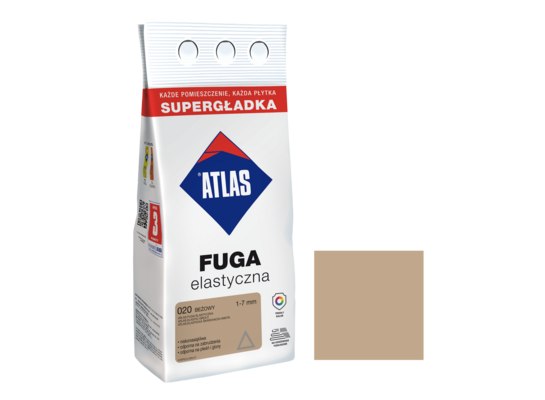 Fuga elastyczna 020 beżowy 2 kg Atlas