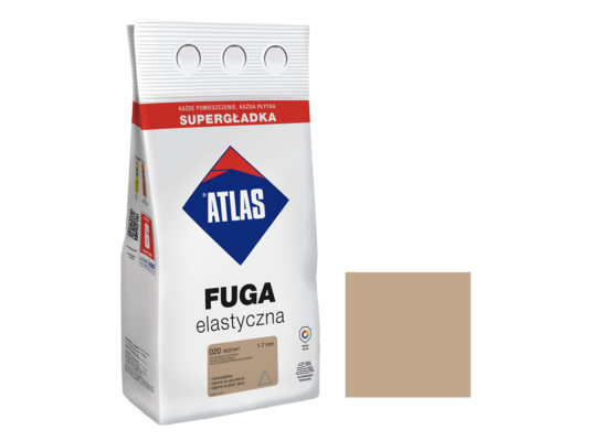 Fuga elastyczna 020 beżowy 5 kg Atlas