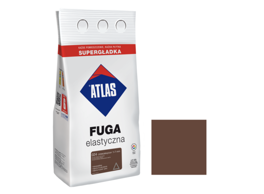 Fuga elastyczna 024 ciemnobrązowy 5 kg Atlas