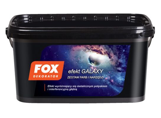 Farba dekoracyjna Efekt Galaxy Brown FOX