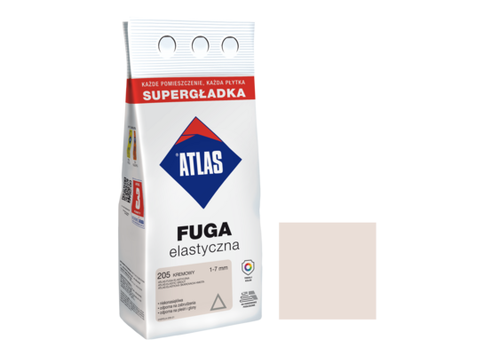 Fuga elastyczna 205 kremowy 2 kg Atlas