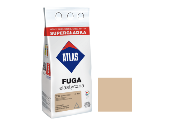 Fuga elastyczna 206 cappuccino 2 kg Atlas