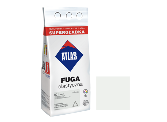 Fuga elastyczna 001 biały 2 kg Atlas
