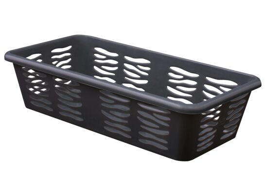 Koszyk zebra 19,7 x 10 x 5 cm szary