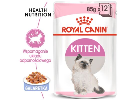 Karma mokra w galaretce dla kociąt 85 g Kitten Instinctive ROYAL CANIN