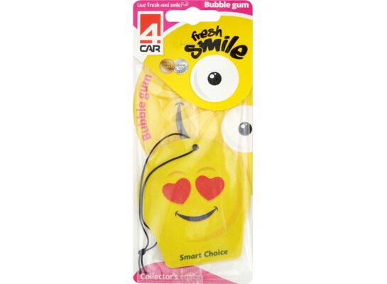 Zapach SMILE bubble gum 4Car