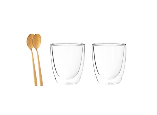 Komplet 2 szklanek termicznych