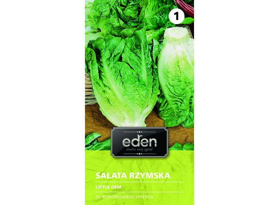 Sałata gruntowa rzymska Little Gem 0,5 g Eden