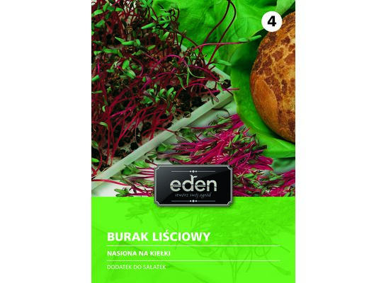Burak liściowy na kiełki 15 g Eden