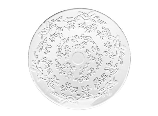 Talerz szklany 24,6 cm FLORA