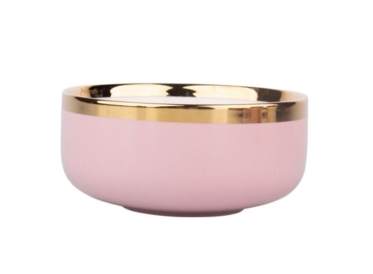 Miska AURORA GOLD 14cm 500 ml róż