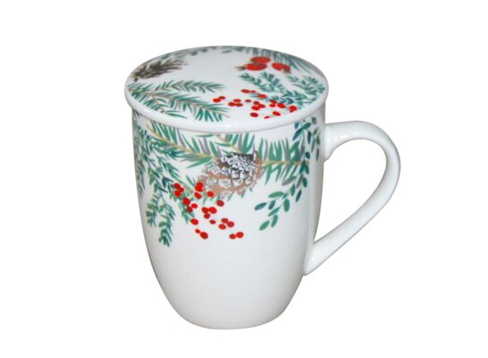 Kubek Baryłka z zaparzaczem WONDERLAND 300 ml