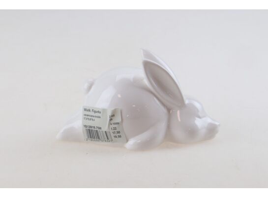 Figura ceramiczna Królik 13,8 x 7 x 6,8 cm