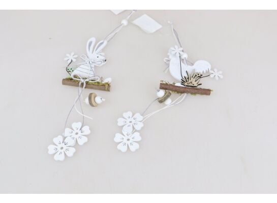 Zawieszka dekoracyjna drewniana