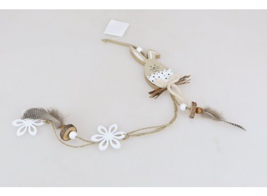 Zawieszka dekoracyjna drewniana