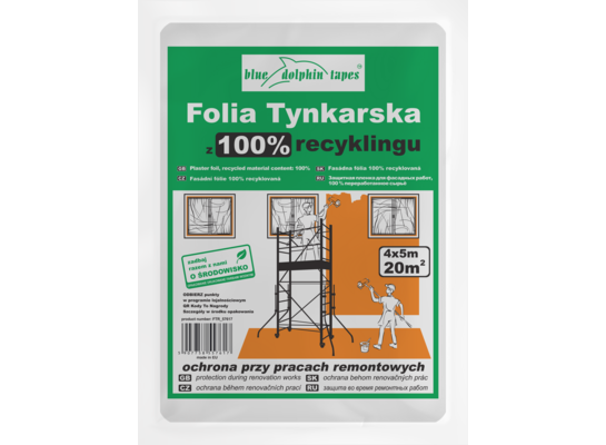 Folia tynkarska ECO 4 x 5 m