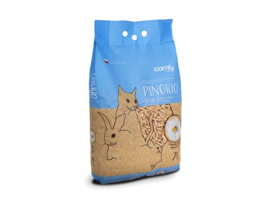 Uniwersalny żwirek drewniany Rumianek 7 l COMFY PINOKIO