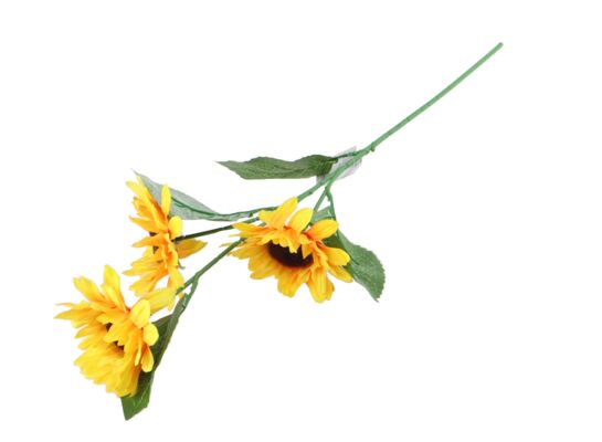 Słonecznik sztuczny 3 kwiaty