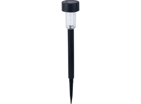 Lampa solarna 30 cm czarna