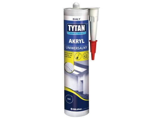 Akryl uniwersalny 280 ml biały TYTAN EURO-LINE