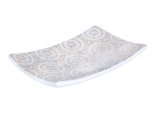 Mydelniczka MADISON biało-złoty