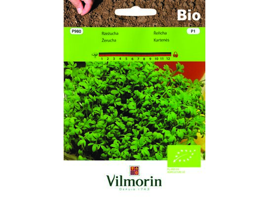 Rzeżucha BIO 5 g Vilmorin Garden