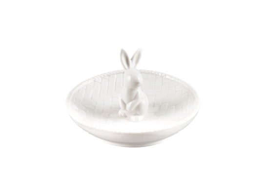 Talerzyk ceramiczny z zającem