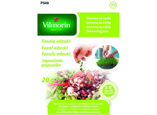 Fasola na kiełki Adzuki 20 g Vilmorin Garden
