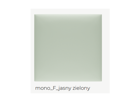 Panel tapicerowany Mollis Print Mono F zielony
