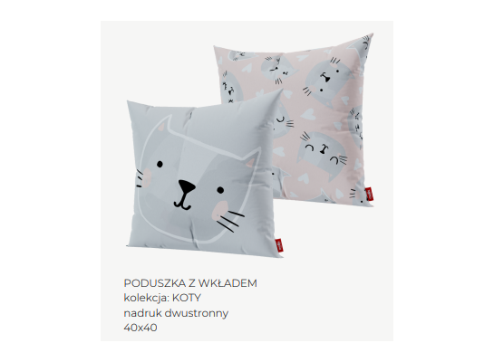 Poduszka Mollis Koty