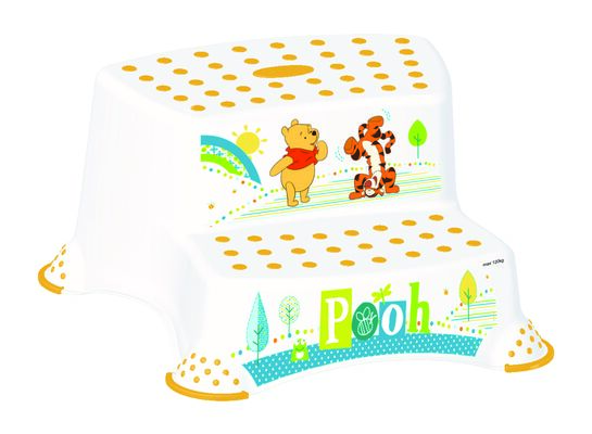 Podest dziecięcy dwustopniowy z funkcją antypoślizgową 'winnie' igor biały keeeper