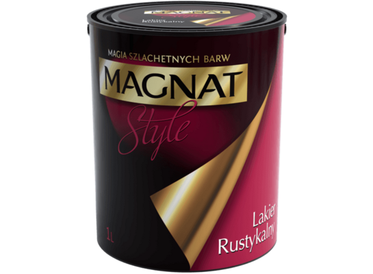 Farba wewnętrzna do ścian Magnat Style Lakier rustykalny bezbarwny 1 l