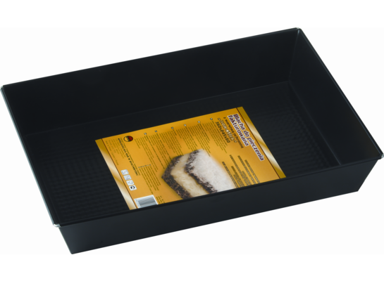 Blacha 36 x 24,5 x 6 cm non-stick czarna