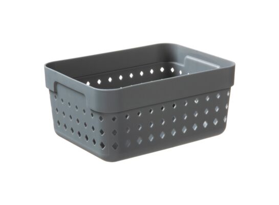 Koszyk 15,8 x 11,8 x 7,3 cm Seoul szary