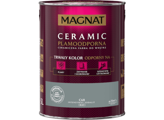 Farba ceramiczna MAGNAT Ceramic intensywny sodalit C68 5 l
