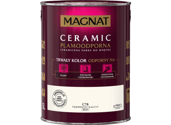 Farba ceramiczna MAGNAT Ceramic tajemniczy kalcyt C78 5 l