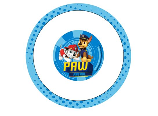 Talerz porcelanowy 19 cm Psi Patrol