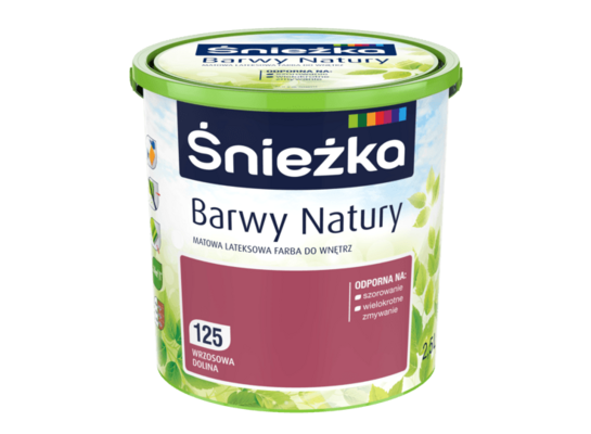 Farba lateksowa Barwy Natury wrzosowa dolina 125 5 l Śnieżka
