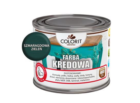 Farba kredowa szmaragdowa zieleń 375 ml
