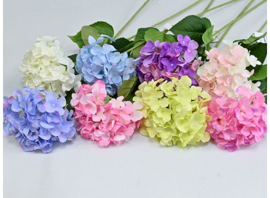 Hortensja sztuczna gałązka 76 cm