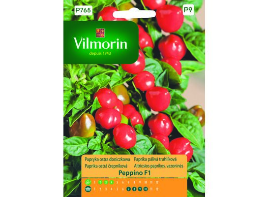 Papryka ostra doniczkowa Peppino F1 10 z Vilmorin Garden