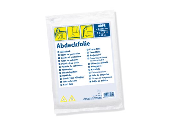 Folie HDPE standard 4 x 12,5 m 0,0045 mm