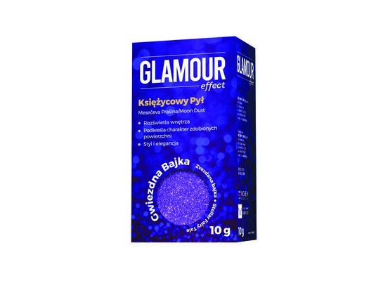 Brokat Glamour Effect Księżycowy Pył gwiezdna bajka 10 g
