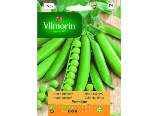 Groch cukrowy Premium 30 g Vilmorin Garden
