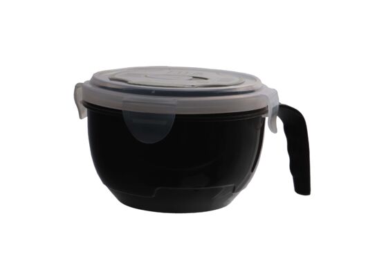 Miska z pokrywką 0,94 l FRESH antracyt