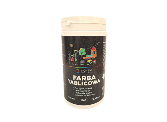 Farba MIX tablicowa czarna 750 ml