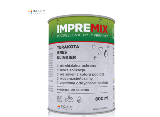 Impregnat do terakoty, gresu, klinkieru 800 ml