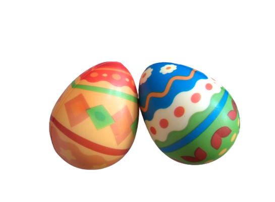 Jajo gniotek 6 x 8 cm