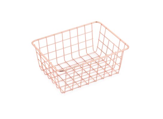 Kosz druciany FILUM 24 x 18 x 10 cm miedziany